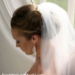 Esküvői frizura gerenda a fátylat - fotók és mesterkurzus
