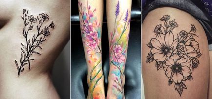 Tetoválás a lányok, azok helyét és értékét