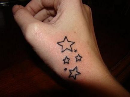 Tattoo karján egy lány válasszon egy képet