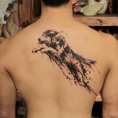 Tattoo farkas - érték tetoválás minták és képek