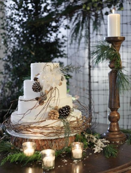 Top 15 ötleteket díszítésére egy esküvői torta