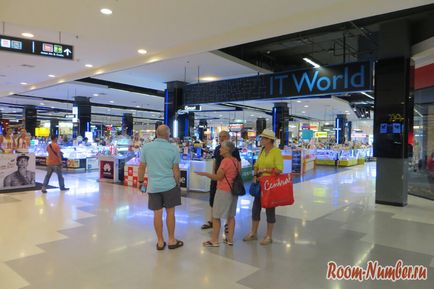 Bevásárlóközpont Central Festival Phuket és felsők piac