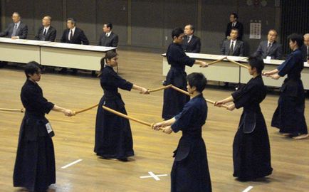 vizsgát adott követelményeknek, a moszkvai klub Kendo és Iaido Shogun