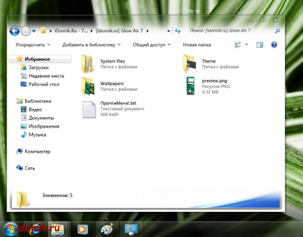 Telepítése témák Windows 7 és Vista