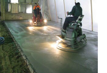 Telepítés A beton padlók számítás, vastagság, SNP technológia