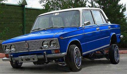 VAZ-2103 tuning és finomítása a saját kezük