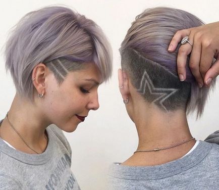 Borotvált képek 9 fejjel eredeti frizura a bátor nők