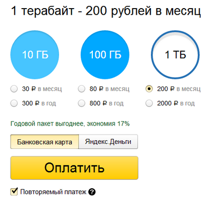 Yandex meghajtó használata