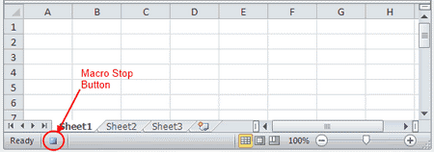 Rögzíteni a makró az Excel