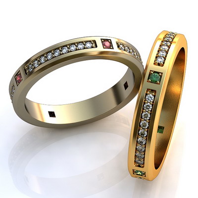 Az érték a drágakövek elkötelezettség gyűrűk - Fair Masters - kézzel készített, kézzel készített