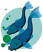 Halak, a jellegzetes jele az állatöv hal, dátumok