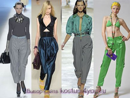 Pants-banán - hogyan válasszuk ki és mit kell kombinálni (nadrág-banán) Pants-banán - hogyan válasszuk ki és mit kell kombinálni