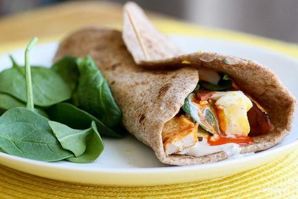 Burrito csirkével - új és bevált receptek burritos (receptek) Burrito csirkével - új és bevált receptek burítók