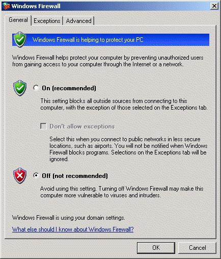 Mi az a tűzfal, és hogyan kell kikapcsolni a különböző Windows-verziók (változat) Mi az a tűzfal, és hogyan kell kikapcsolni a különböző Windows verziók