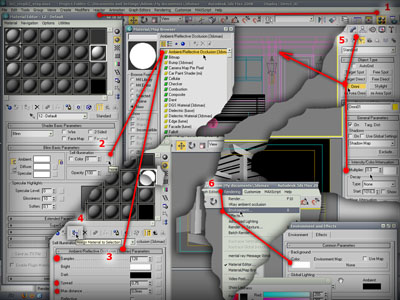 Igen akkor érkezik a környezeti elzáródás! Lessons 3ds max (óra) Igen akkor érkezik a környezeti elzáródás! Lessons 3ds max
