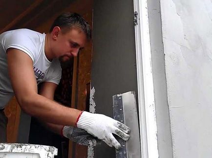 Ajtó lejtők saját kezűleg a telepítés gipszkarton, MDF, vakolat (kezével) Ajtó lejtők saját kezűleg a telepítés gipszkarton, MDF, vakolat