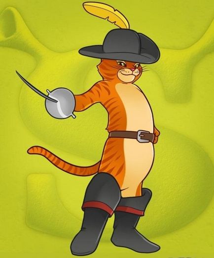 Hogyan kell felhívni a macska csizma a „Shrek” (sorsolás) Hogyan kell felhívni a macska csizma a „Shrek”
