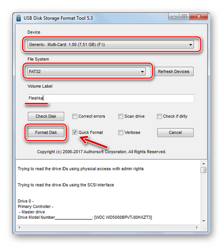 Ahogy méret memóriakártyára 1. (Disk Storage Format) Hogyan formázza memóriakártya 1