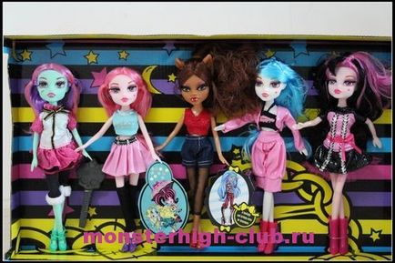 Hogyan lehet megkülönböztetni a valódi nagy szörny baba hamisítás, monster high klub