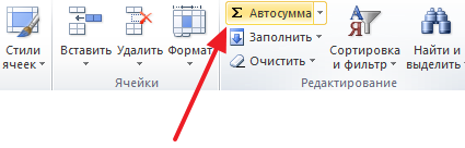 Hogyan számoljuk ki az összeget az Excel az oszlop és egyes sejtek (az összeg Excel) Hogyan számoljuk ki az összeget az Excel az oszlop és bizonyos sejtekben