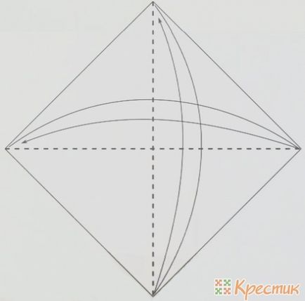 Hogyan készítsünk egy kéz a papír origami technikával