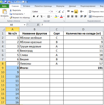 Hogyan excel, hogy gyorsan felsorolni a táblázat sorait (számozott) Hogyan excel, hogy gyorsan felsorolni táblasorokra