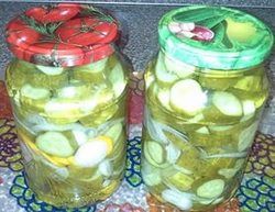 Canning cukkini az uborka télen a legjobb receptek hazai készítmények - a képernyő egy sorban - női (uborka) Canning cukkini az uborka télen a legjobb receptek hazai készítmények - a képernyő egy sor - női