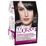 Loreal Sublim mousse - a paletta a hajfesték színek, a legjobb hajfesték