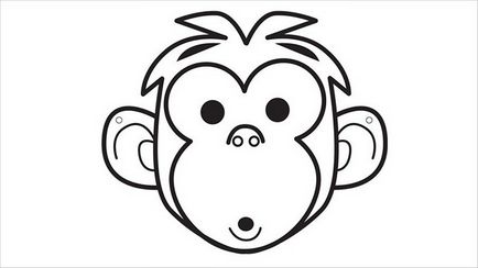 Monkey maszk a kezét (a majom) Monkey maszk a kezét