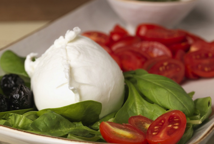 Mozzarella si! Mozzarella di Bufala, kioldási pont (Bufala) Mozzarella si! Mozzarella di Bufala, trip-pont