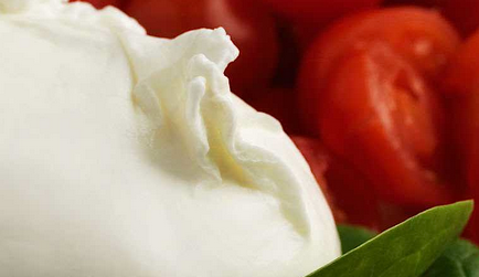 Mozzarella si! Mozzarella di Bufala, kioldási pont (Bufala) Mozzarella si! Mozzarella di Bufala, trip-pont