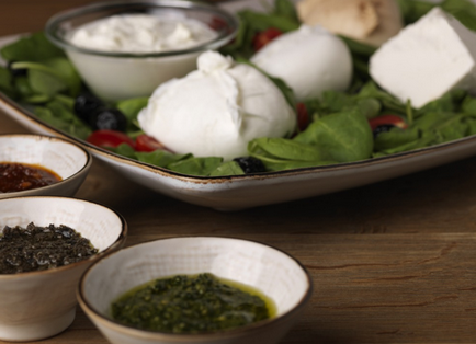 Mozzarella si! Mozzarella di Bufala, kioldási pont (mozzarella) Mozzarella si! Mozzarella di Bufala, trip-pont