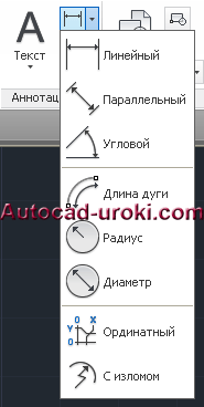 Méretezése a rajzot az AutoCAD (ábra) Méretezésénél rajzot az AutoCAD