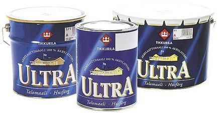 Áttekintés és célja festékek Tikkurila (Tikkurila)