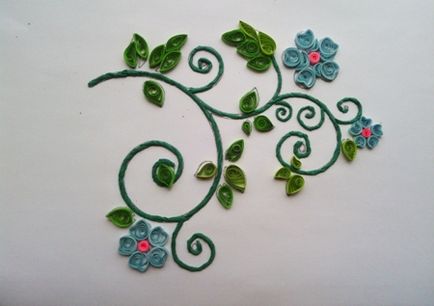 Quilling kézműves készült saját kezűleg - a master class kezdőknek