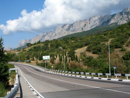 Szimferopol-Jalta távolság és hogyan kell elérni