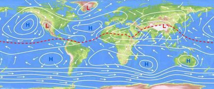 Világ óceáni áramlatok (a West Wind Drift) Világ óceáni áramlatok