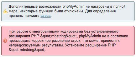 Telepítés és beállítás phpmyadmin (phpmyadmin) Telepítés és beállítás phpmyadmin