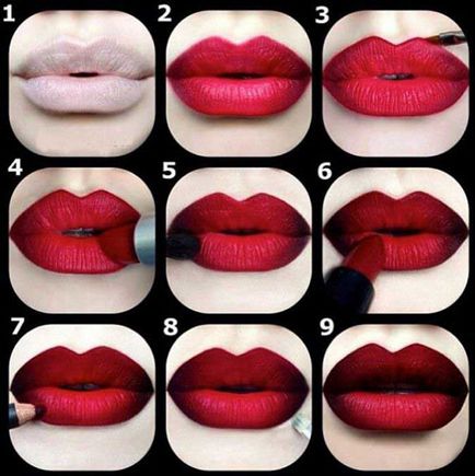 Esti smink kezeddel (szem smink) Este make-up a kezüket