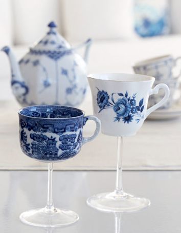 15 Ways használni a régi porcelán csészék, antirukodelie