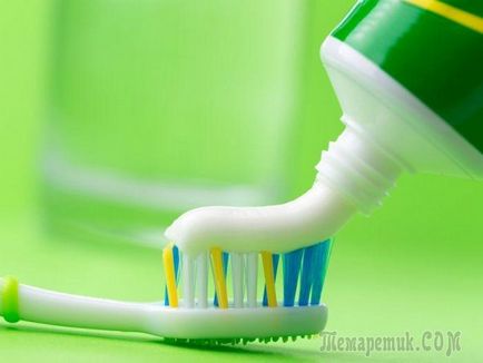 17 Szokatlan módszerek alkalmazásával fogkrém