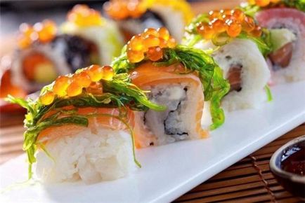 25 Legnépszerűbb japán tekercs és a sushi - japán apa