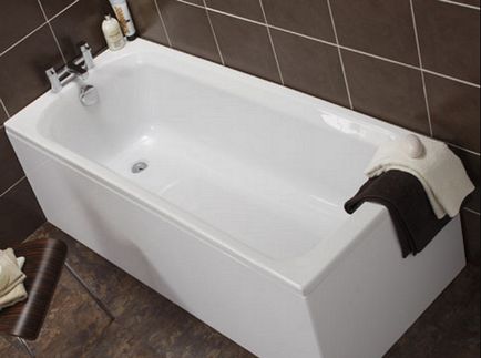 Akril bélés a fürdőben - egy egyszerű és gazdaságos módon visszaállítani a vízvezeték