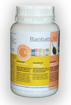 Baobab élet a színek az élet