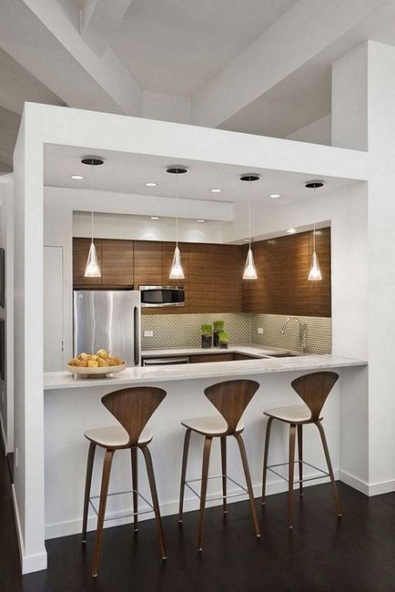 Bárpultok konyha design elem világos (sok fotó) Dream House