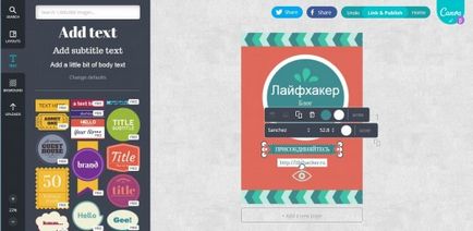 Canva - legjobb internetes tervező létrehozni bannerek, névjegykártyák, plakátok és illusztrációk