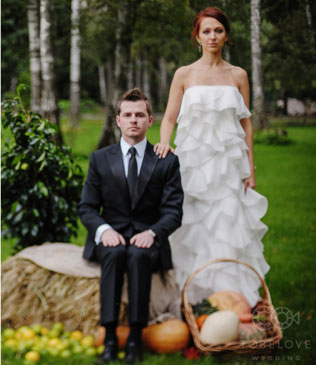 Citrus esküvő márka és Júlia