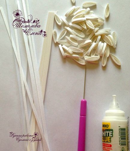 Készíts egy százszorszép a technika Quilling - Fair Masters - kézzel készített, kézzel készített (kamilla kitölteni) Készíts egy százszorszép a technika Quilling - Fair Masters - kézzel készített, kézzel készített