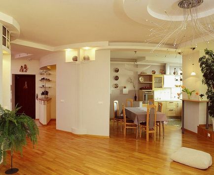 konyha tervezési projekt (60 fotó) valósul meg, kész, ingyenes videó utasítás - hogyan (Kitchen belső kombinált) konyha tervezési projekt (60 fotó) valósul meg, kész, ingyenes videó utasítás - hogyan