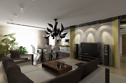 konyha tervezési projekt (60 fotó) valósul meg, kész, ingyenes videó utasítás - hogyan (Kitchen belső kombinált) konyha tervezési projekt (60 fotó) valósul meg, kész, ingyenes videó utasítás - hogyan